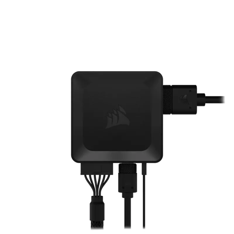 Ventiliatoriaus valdiklis Corsair iCUE LINK System Hub juodas 1 vnt.