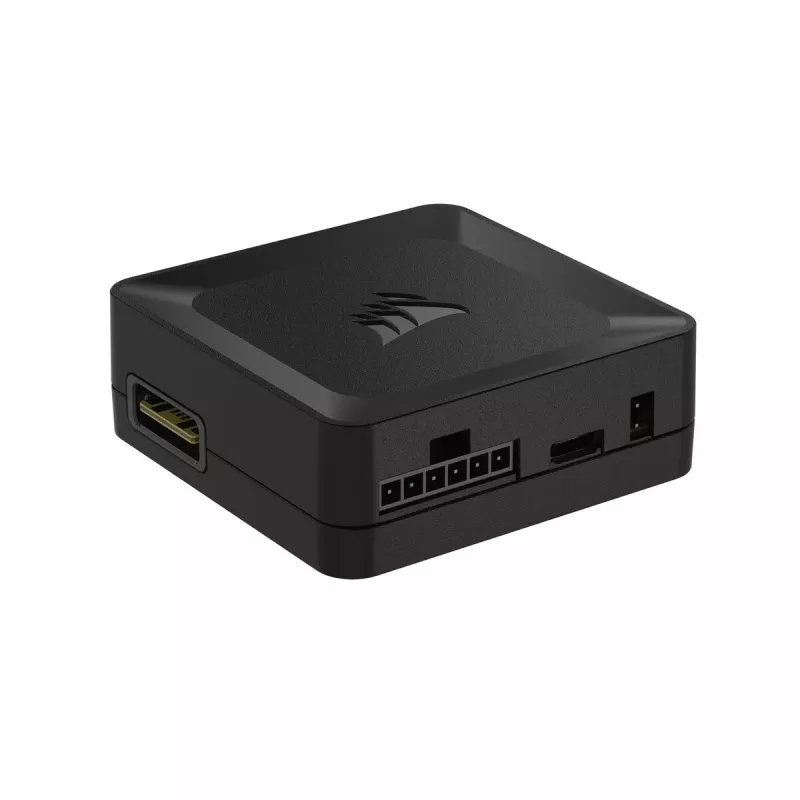 Ventiliatoriaus valdiklis Corsair iCUE LINK System Hub juodas 1 vnt.