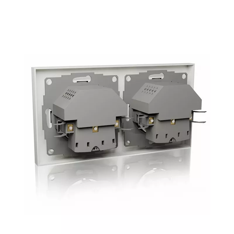 ICY BOX IB-MPS4200W-PD kištukinis lizdas F tipo + USB A + USB C baltas