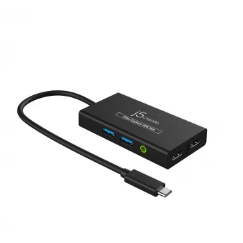 Vaizdo fiksavimo USB šakotuvas j5create JVA01-N 1920x1080 30 Hz juodas