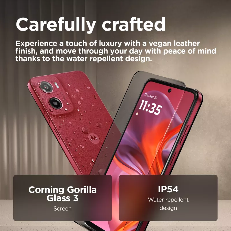 Motorola moto g05 16,9 cm (6,67 colio) Dual SIM Android 15 4G USB Type-C 4 GB 128 GB 5200 mAh Raudona