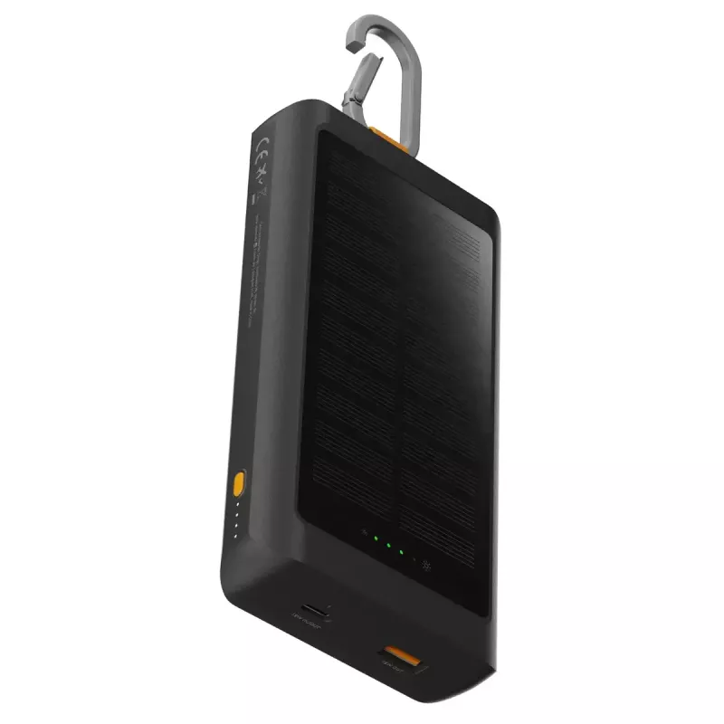Išorinė baterija Xtorm XG2S101 — 10000 mAh LiPo, 30 W, USB‑C + USB‑A, pilka/juoda/oranžinė