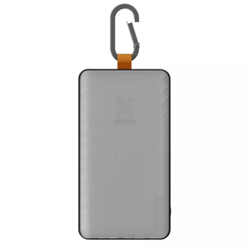 Išorinė baterija Xtorm XG2S101 — 10000 mAh LiPo, 30 W, USB‑C + USB‑A, pilka/juoda/oranžinė