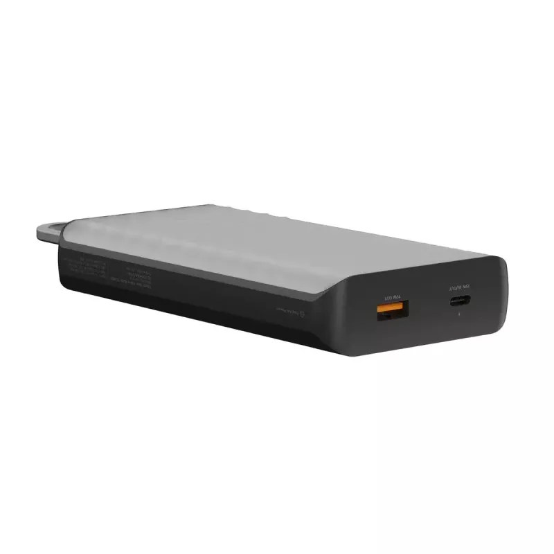 Išorinė baterija Xtorm XG2S101 — 10000 mAh LiPo, 30 W, USB‑C + USB‑A, pilka/juoda/oranžinė