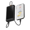 Išorinė baterija Xtorm XG2S101 — 10000 mAh LiPo, 30 W, USB‑C + USB‑A, pilka/juoda/oranžinė