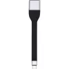 Techly ICOC-USBC-DP12 vaizdo kabelio adapteris 0,131 m USB Type-C DisplayPort juodas