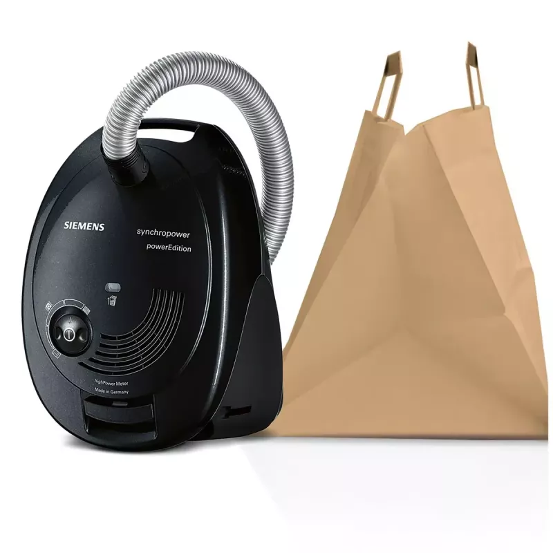 Siemens VS06A212 dulkių siurblys cilindrinis Sausas valymas 600 W Dulkių maišelis