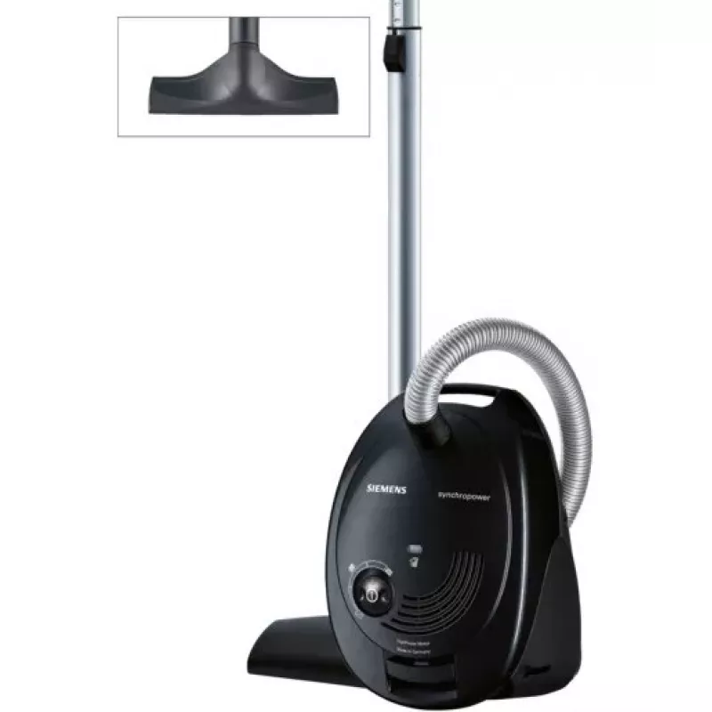 Siemens VS06A212 dulkių siurblys cilindrinis Sausas valymas 600 W Dulkių maišelis