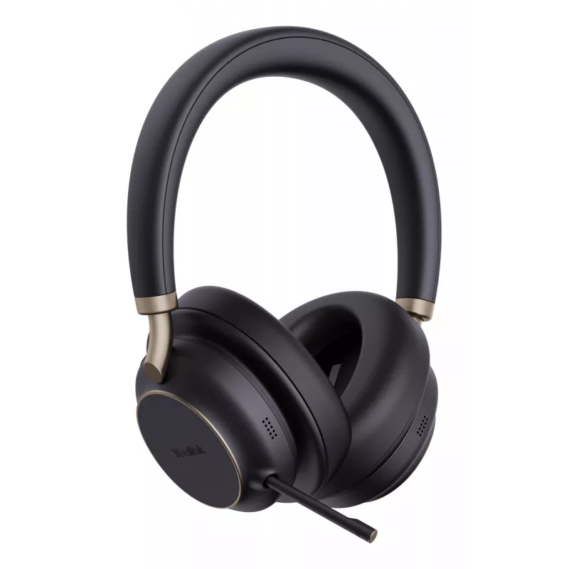 Yealink BH76 Plus su įkrovimo stovu UC juoda USB-C/A ausinės