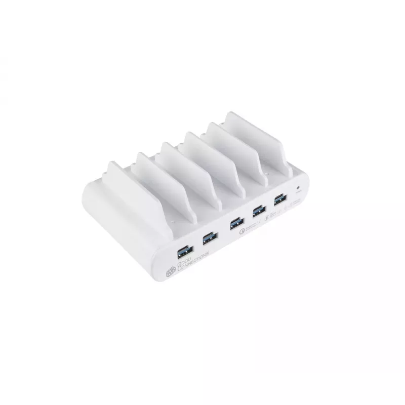Laisvai stovinti įkrovimo stotelė Alcasa PCA-D006W balta 110W 100-240V