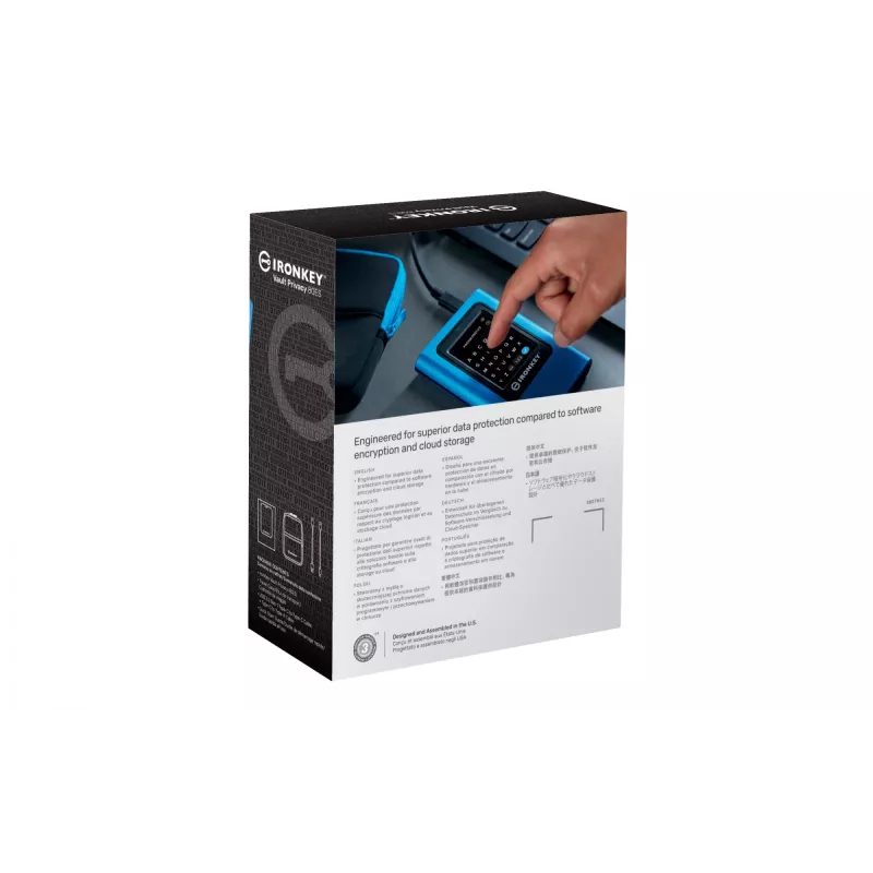 Išorinis SSD Kingston Technology 7680GB nešiojamas USB Type-C IKVP80ES/7680G