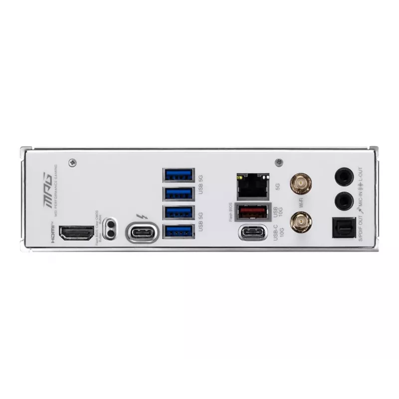 MSI MPG B860I EDGE TI WIFI pagrindinė plokštė Intel B860 LGA 1851 (Socket V1) mini ITX