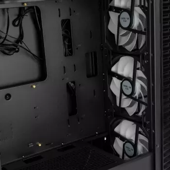 PC korpusas Kolink OBSERVATORY HF MB Midi Tower juodas
