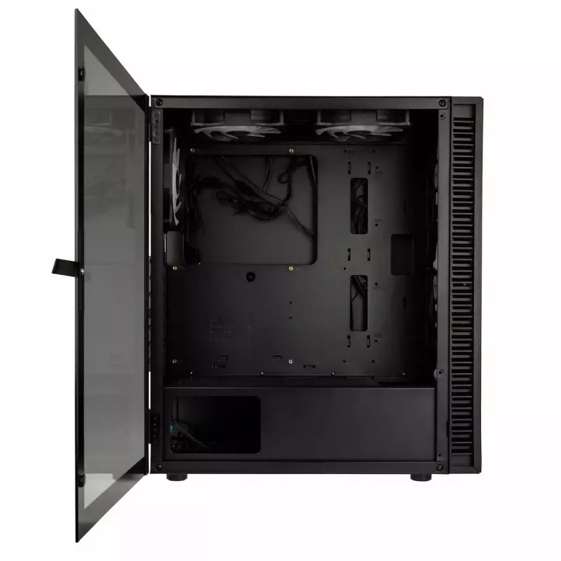 PC korpusas Kolink OBSERVATORY HF MB Midi Tower juodas