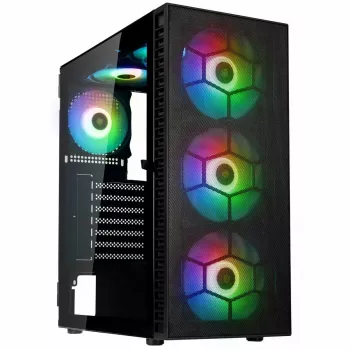 PC korpusas Kolink OBSERVATORY HF MB Midi Tower juodas