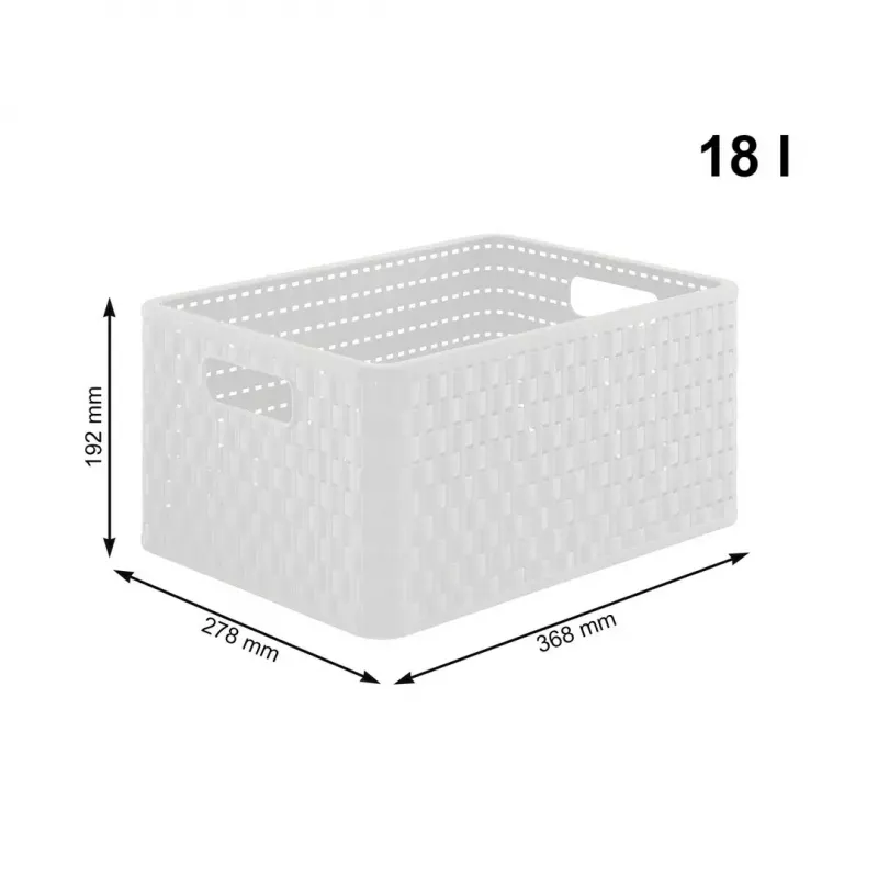 Lentynėlė rotho Country plastikinė saugojimo lentyna su 3 stalčiais, balta, 71,2×32,5×37,5 cm, technopolimeras, ratukai