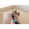 Kampinis adapteris atsuktuvui „Wolfcraft 4688000“, šešiabriaunis kotas 6,35 mm, maks. sukimo momentas 13 N·m, 400 aps./min., juodas