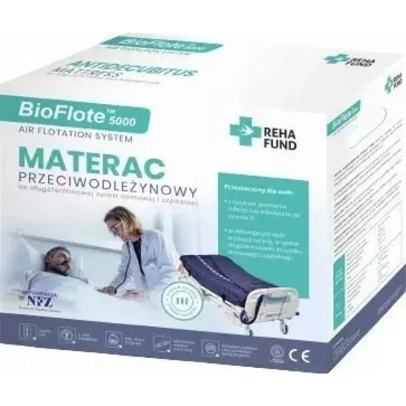 REHA FUND BioFlote 5000 anti-pragulų čiužinys