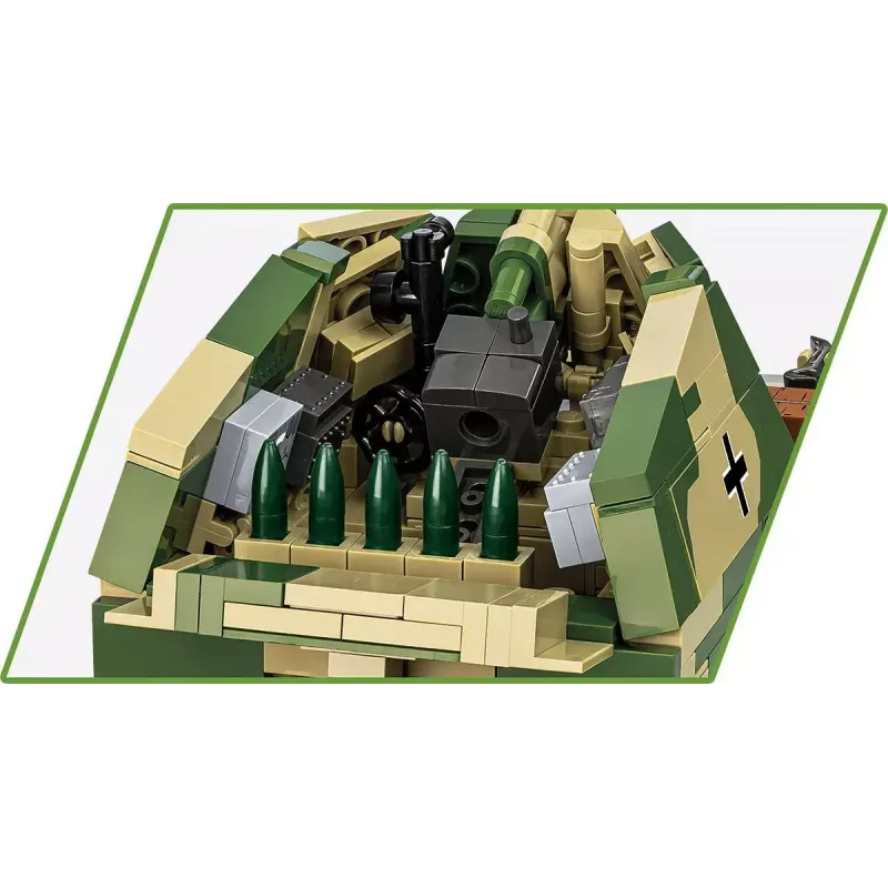 Cobi Blocks SD.KFZ.124 Wespe modelio rinkinys, 860 kaladėlių
