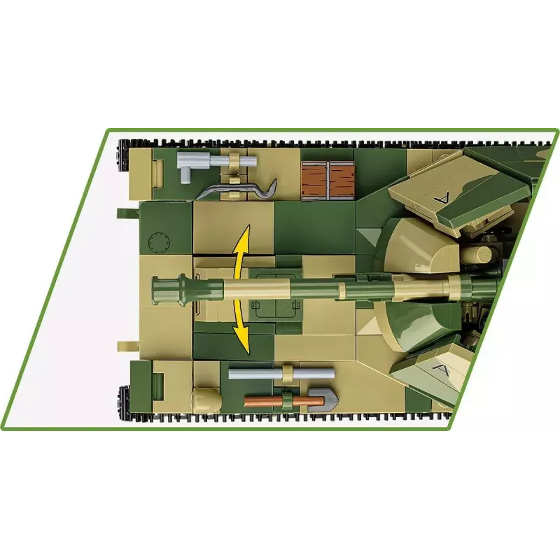 Cobi Blocks SD.KFZ.124 Wespe modelio rinkinys, 860 kaladėlių