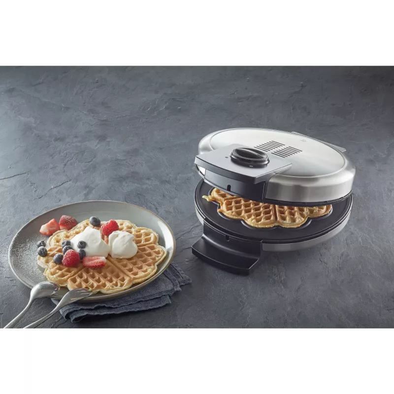 WMF Lono 04.1521.0011 vaflių keptuvė 5 vafliai (-ių) 900 W Juoda, Chromuota