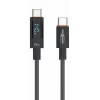 USB laidas Ansmann 1700-0176 USB 2.0 1,2 m USB C antracitas
