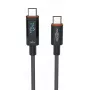 USB laidas Ansmann 1700-0176 USB 2.0 1,2 m USB C antracitas