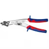 Tiesios plieno žirklės Knipex 90 55 280, pjovimo geba 1,2 mm