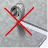 Tiesios plieno žirklės Knipex 90 55 280, pjovimo geba 1,2 mm