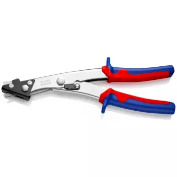 Tiesios plieno žirklės Knipex 90 55 280, pjovimo geba 1,2 mm