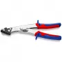 Tiesios plieno žirklės Knipex 90 55 280, pjovimo geba 1,2 mm