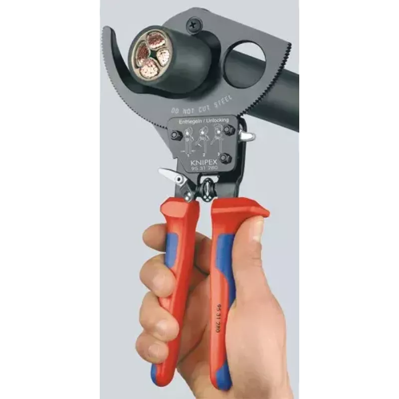 Šoninės pjovimo replės Knipex 95 31 250