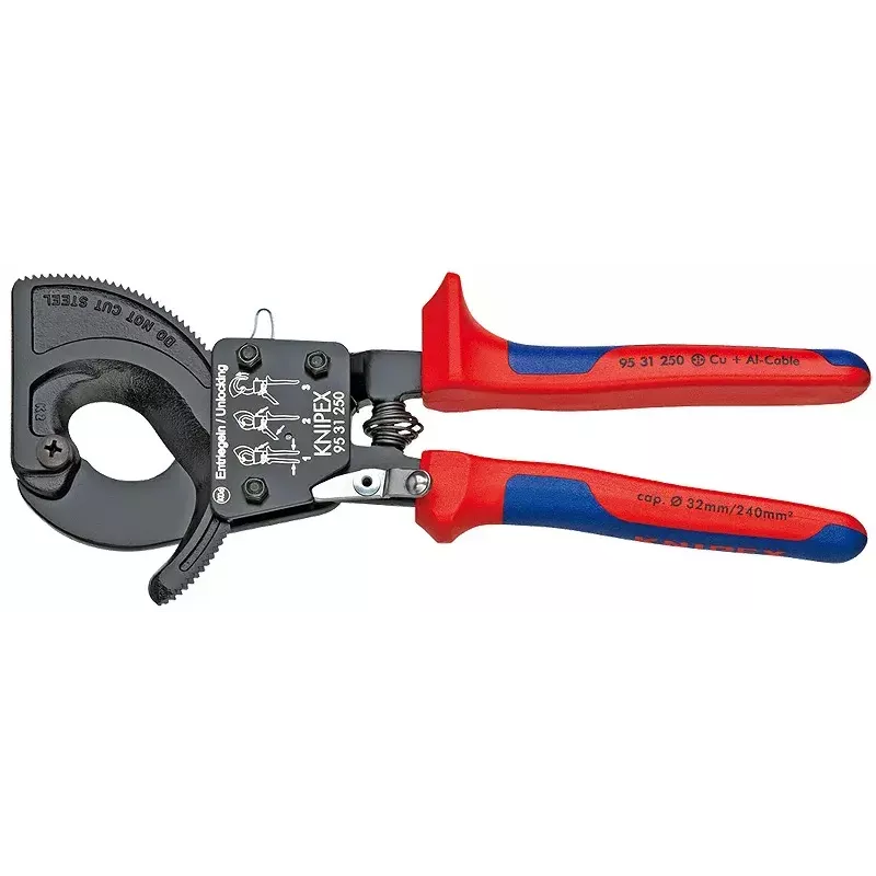 Šoninės pjovimo replės Knipex 95 31 250