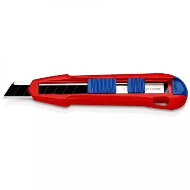 Peiliukas su atlenkiamais ašmenimis Knipex CutiX® Juoda Blue Red