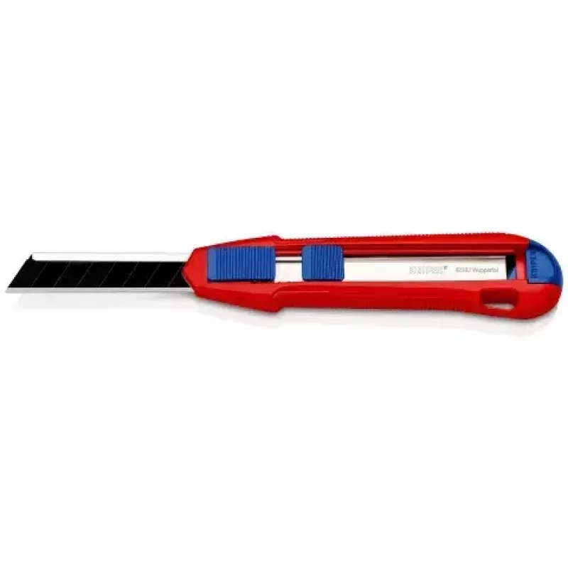 Peiliukas su atlenkiamais ašmenimis Knipex CutiX® Juoda Blue Red
