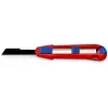 Peiliukas su atlenkiamais ašmenimis Knipex CutiX® Juoda Blue Red