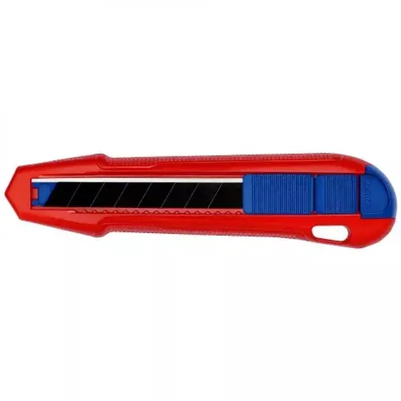 Peiliukas su atlenkiamais ašmenimis Knipex CutiX® Juoda Blue Red