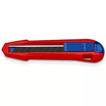 Peiliukas su atlenkiamais ašmenimis Knipex CutiX® Juoda Blue Red