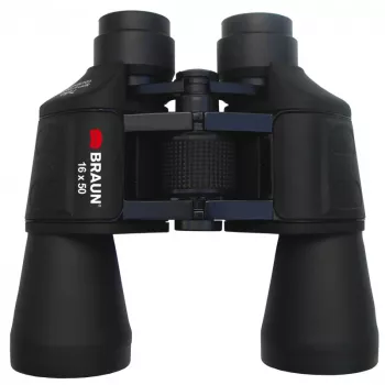Žiūronai BRAUN 16x50 atsparūs vandeniui lengvi — 16× didinimas, 50 mm objektyvas