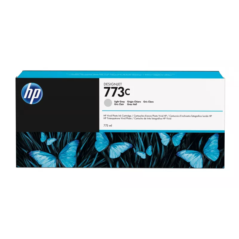 HP 773C 775 ml šviesiai pilkas DesignJet rašalo kasetė