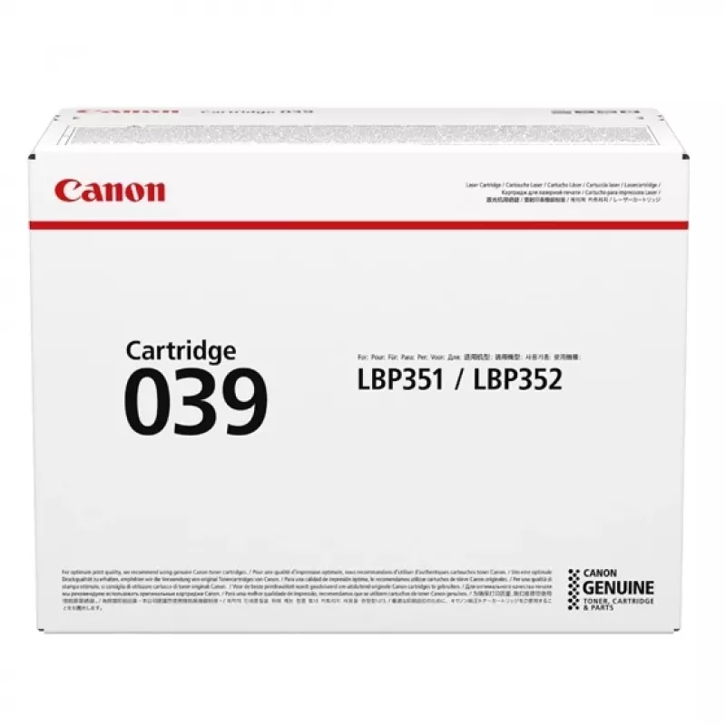 Canon Toner Canon 0287C001 39 Juoda 2500 puslapių