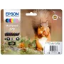 Rašalo kasetė Epson C13T37884010 juoda žydra šviesiai žydra šviesiai purpurinė purpurinė geltona