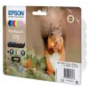 Rašalo kasetė Epson C13T37884010 juoda žydra šviesiai žydra šviesiai purpurinė purpurinė geltona