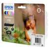Rašalo kasetė Epson C13T37884010 juoda žydra šviesiai žydra šviesiai purpurinė purpurinė geltona