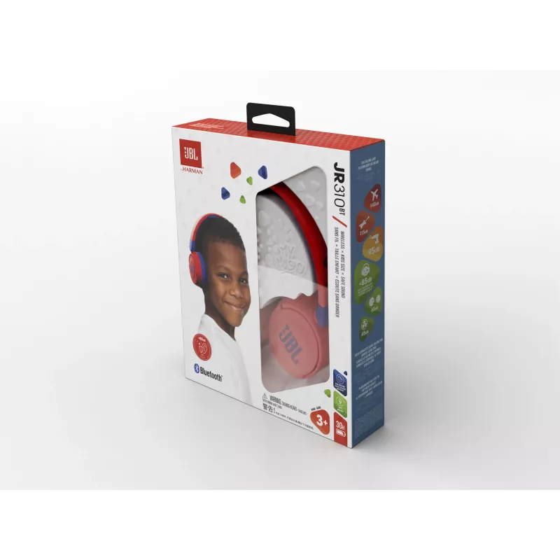 Ausinės JBL JR310 BT RED