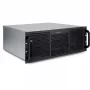 Serverio korpusas Inter-Tech 4U 40240 stovas juodas, pilkas