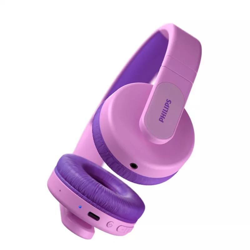 Philips TAK4206PK/00 ausinės / laisvų rankų įranga Laidinės ir belaidės Ant galvos Skambučiai / muzika USB Type-C Bluetooth Rožinė