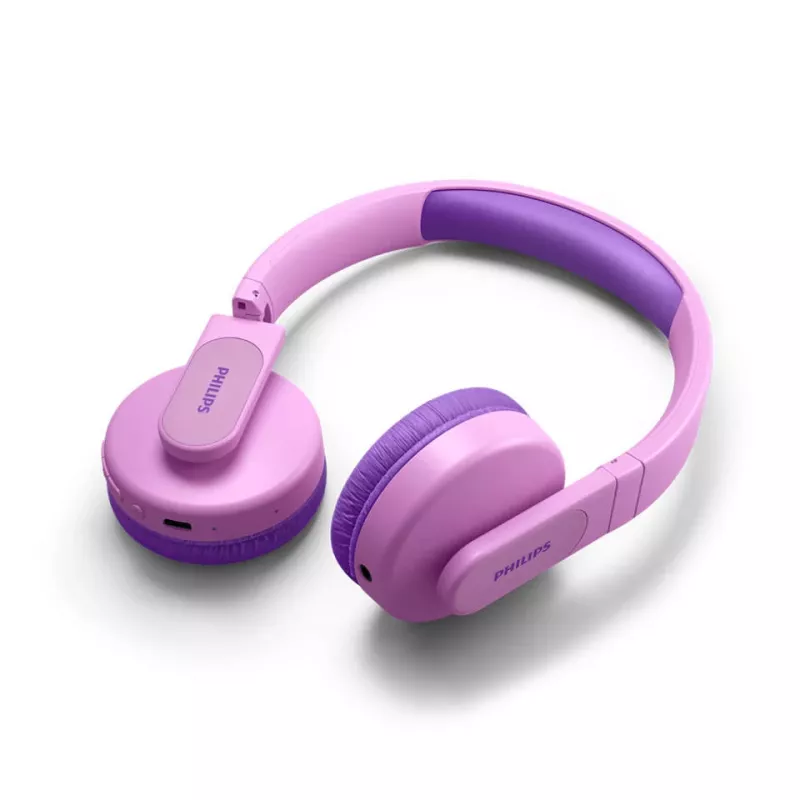 Philips TAK4206PK/00 ausinės / laisvų rankų įranga Laidinės ir belaidės Ant galvos Skambučiai / muzika USB Type-C Bluetooth Rožinė