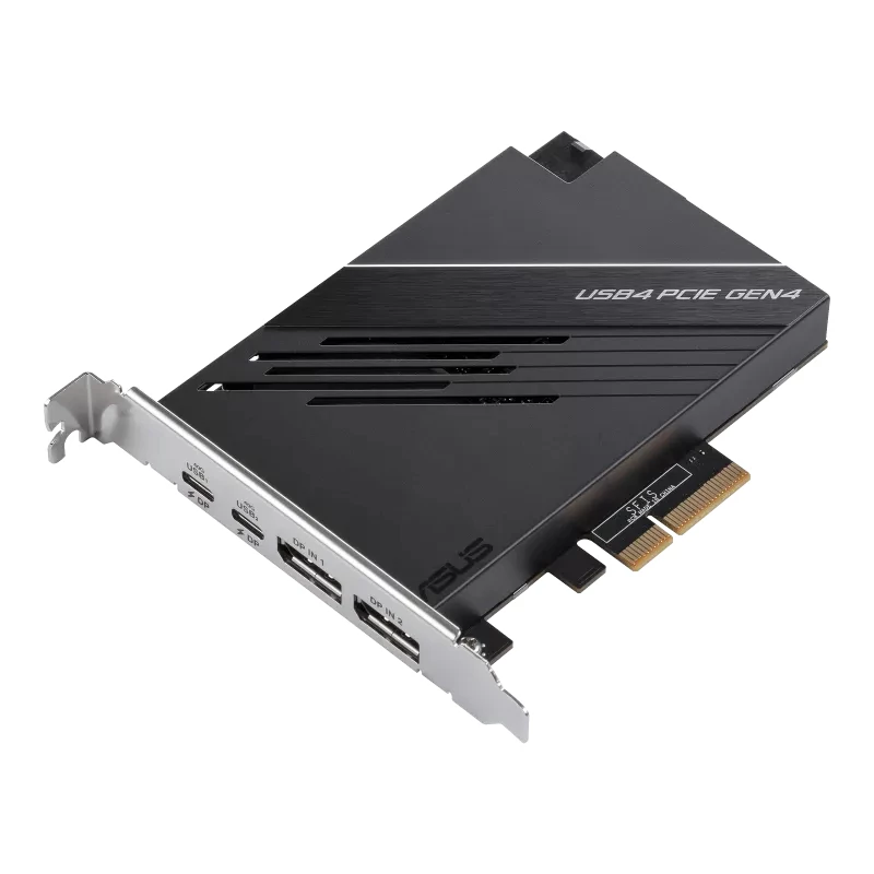 ASUS USB4 PCIe Gen4 Card sąsajos kortelės / adapteris Vidinis DisplayPort, USB Type-C