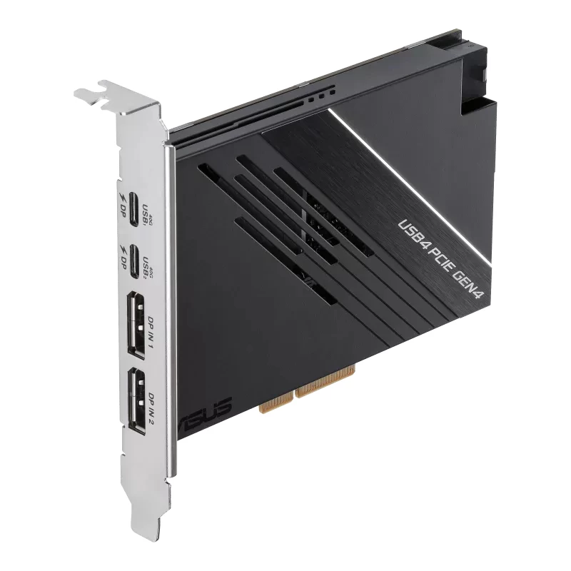 ASUS USB4 PCIe Gen4 Card sąsajos kortelės / adapteris Vidinis DisplayPort, USB Type-C